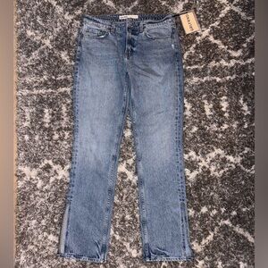 GRLFRND Blue Denim Jeans